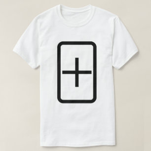 Zener Card   Pluszeichen T-Shirt