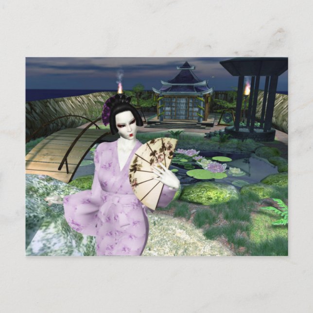 ZenGarden Postkarte (Vorderseite)