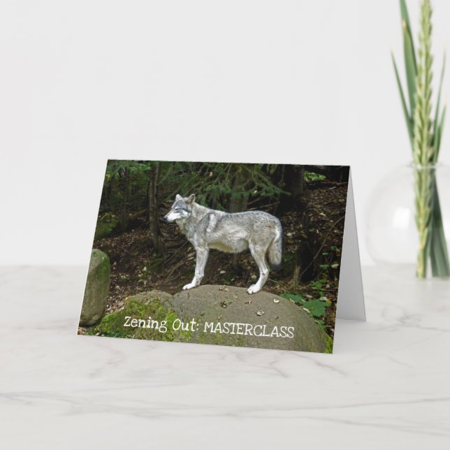 Zening Out Karte (Vorderseite)