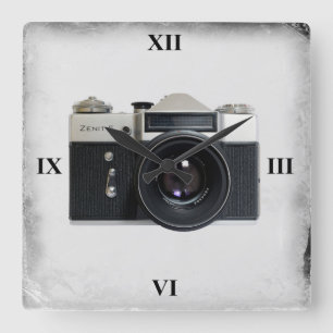 Zenith E Quadratische Wanduhr