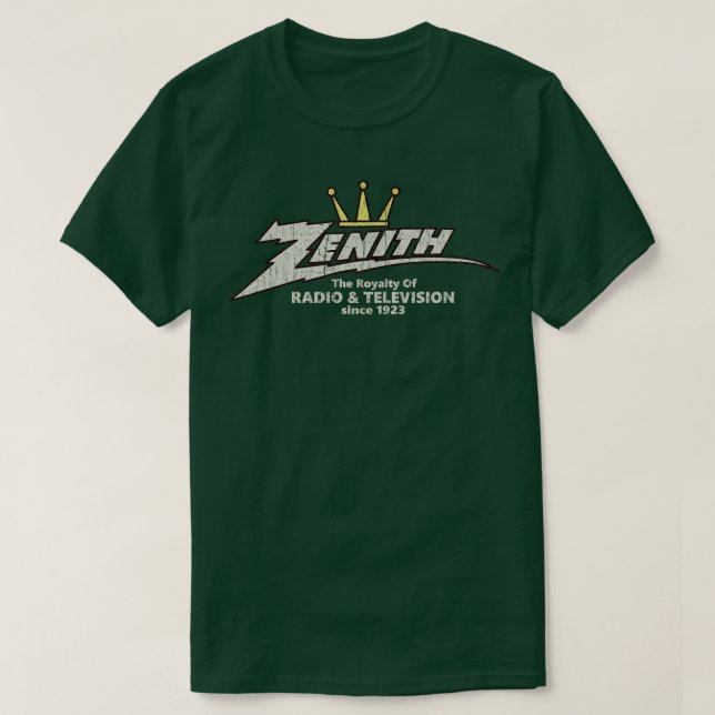 Zenith Royalty of Radio and Television T-Shirt (Design vorne)
