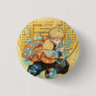 Zenitsu Agatsuma Button