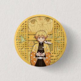 Zenitsu Agatsuma Button