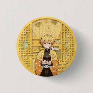 Zenitsu Agatsuma Button