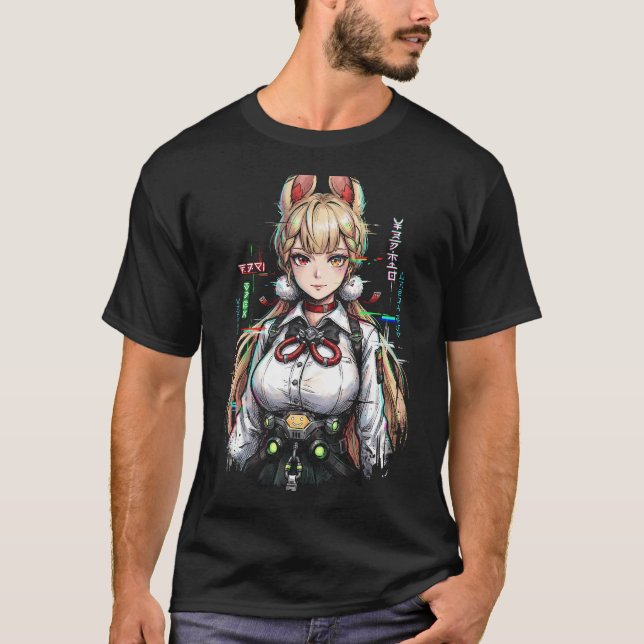 Zenless Zone Zero Alice Thymefield Fechten Ether N T-Shirt (Vorderseite)