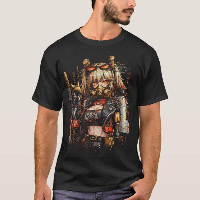Zenless Zone Zero Burnice White Fire Anomaly Barke T-Shirt (Vorderseite)