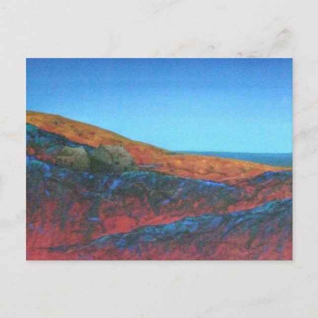 Zennor Moor in Dusk, Cornwall Postkarte (Vorderseite)