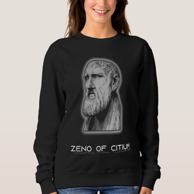 Zeno, der Gründer der Stoic School. Vater Sweatshirt (Vorderseite)