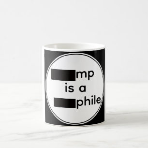 Zensierter Kaffeebecher Kaffeetasse