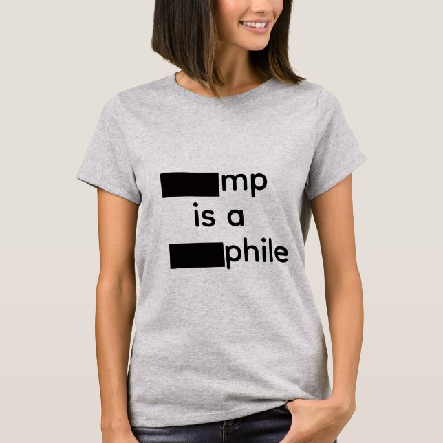 Zensiertes T-Shirt (Vorderseite)
