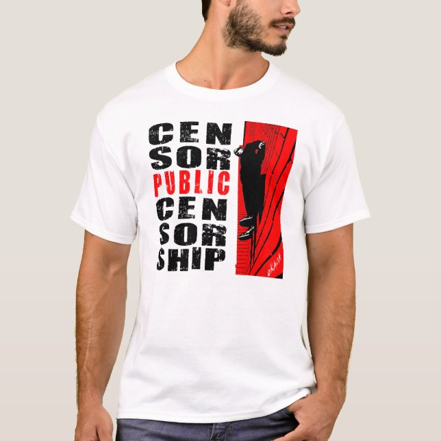 Zensurstaat T-Shirt (Vorderseite)