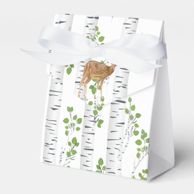 Zent Paper Fevor Box Deer Doe Buck Woodland Huntin Geschenkschachtel (Vorderseite)
