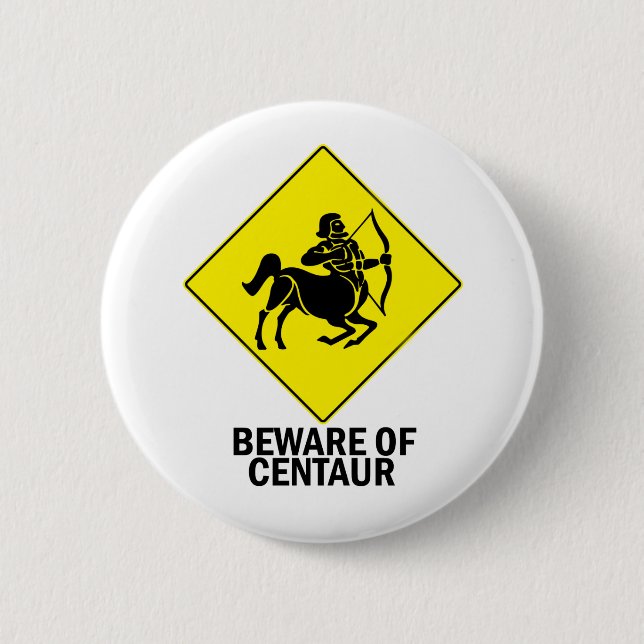 Zentaur Button (Vorderseite)
