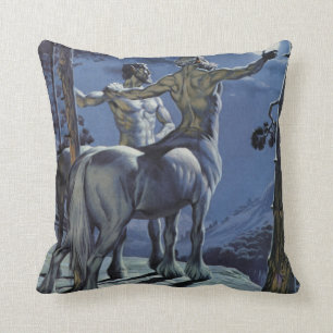 Zentaure (Farbelitho) Kissen