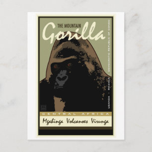 Zentralafrika Postkarte