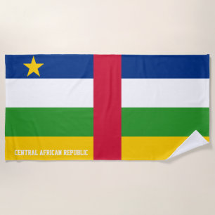 Zentralafrikanische Republik Flagge Splendid Patri Strandtuch