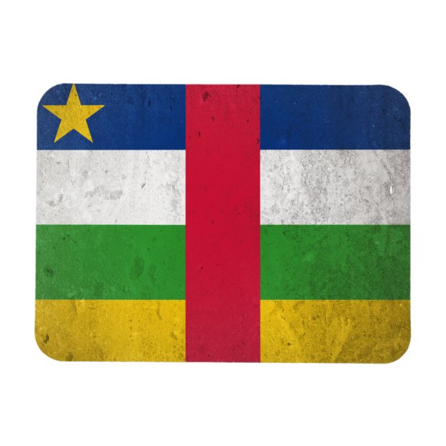 Zentralafrikanische Republik Magnet (Horizontal)