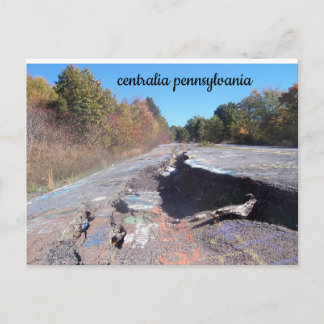 Zentralalia Pennsylvania Graffiti Postkarte