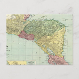 Zentralamerika 2 postkarte