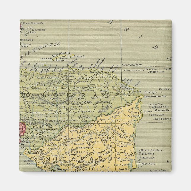 Zentralamerika 5 magnet (Vorne)