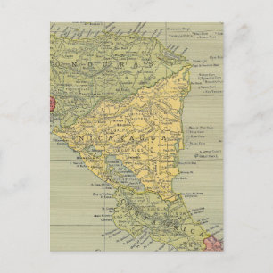 Zentralamerika 5 postkarte