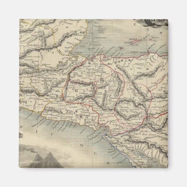 Zentralamerika 7 magnet (Vorne)