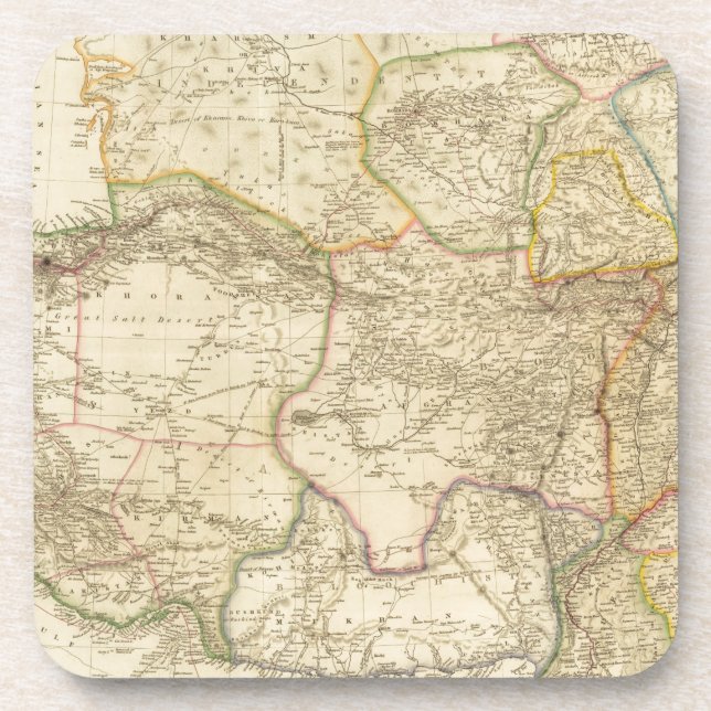 Zentralasien 2 getränkeuntersetzer (Vorderseite)