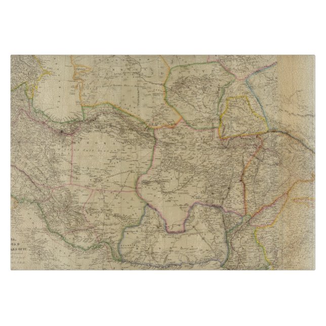 Zentralasien 2 schneidebrett (Vorderseite)