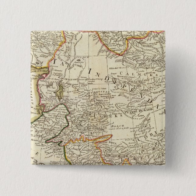 Zentralasien Button (Vorderseite)