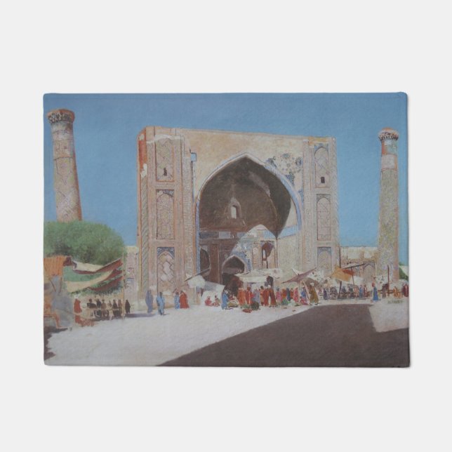 Zentralasien Stadt Samarkand Fußmatte (Vorderseite)