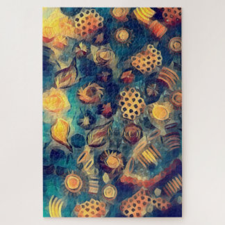 Zentralaustralische Aborigine-Surrealismus Kunst Puzzle