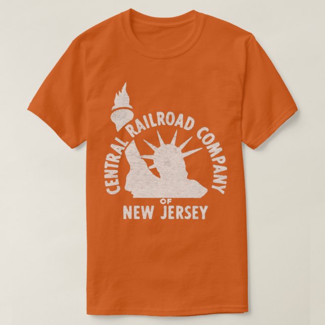 Zentralbahn von New Jersey T-Shirt (Design vorne)