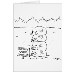 Zentrale Luft in den Iglus
