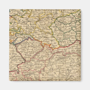 Zentrale Staaten Europa Magnet