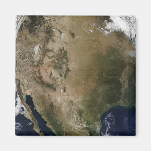 Zentrale und Western Vereinigte Staaten Magnet