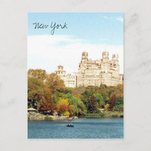 zentraler Parkfall Postkarte