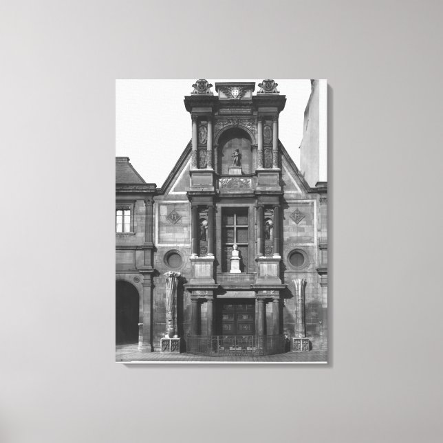 Zentraler Teil der � Leinwanddruck (Vorderseite)