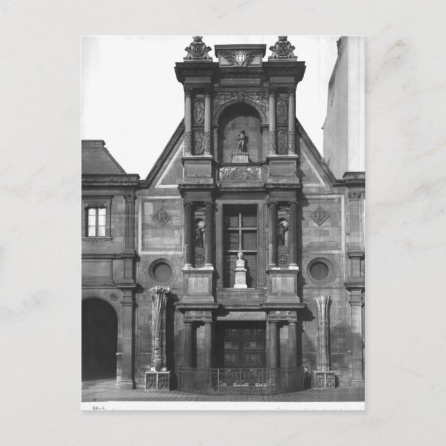 Zentraler Teil der � Postkarte (Vorderseite)