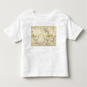 Zentrales AfricaPanoramic MapCentral Afrika Kleinkind T-shirt
