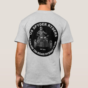 Zentrales AR-Kapitel - Runde Schwarz T-Shirt