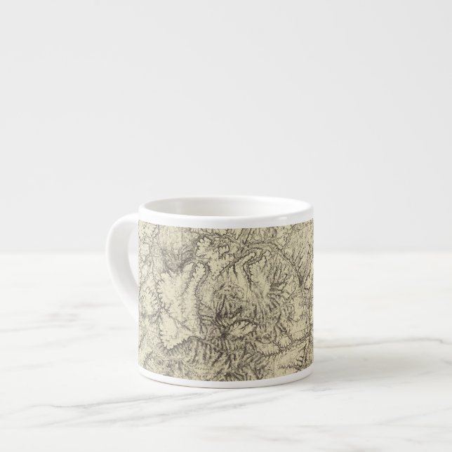 Zentrales NordNew Mexiko Espressotasse (Vorderseite Links)