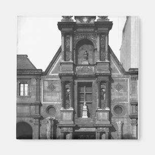 Zentrales Teil des Hauptfa�ade Magnet