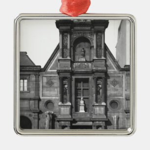 Zentrales Teil des Hauptfa�ade Ornament Aus Metall