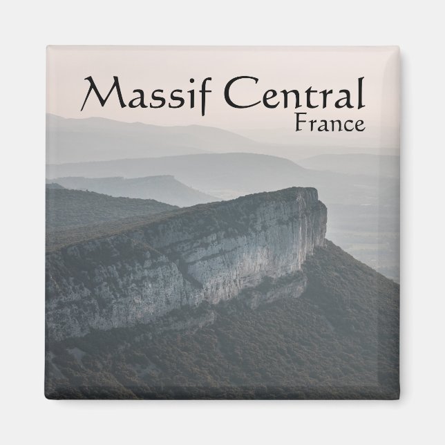 Zentralfrankreich Magnet (Vorne)