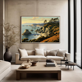 Zentralküste Kaliforniens Poster