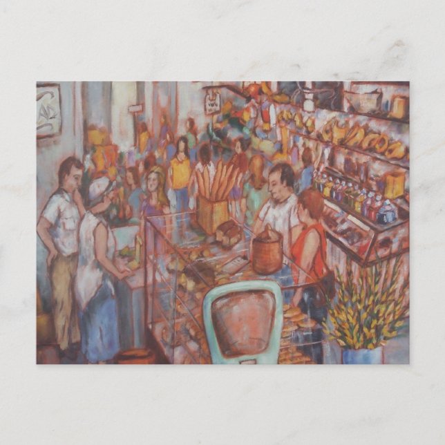 Zentralmarkt Lancaster City PA Postkarte (Vorderseite)