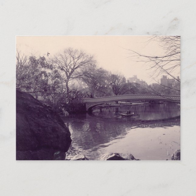 Zentralpark, Central Park - NY Postkarte (Vorderseite)