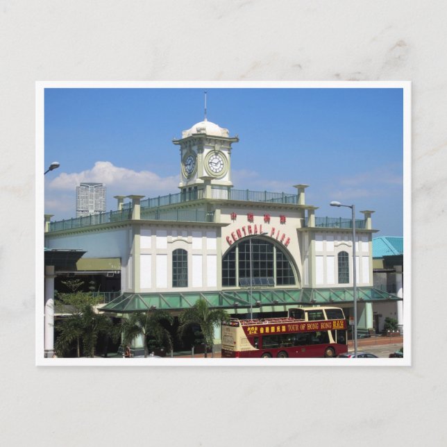 Zentralpiers Postkarte (Vorderseite)