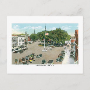 Zentralplatz, Keene, New Hampshire Postkarte