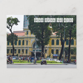 Zentralpostamt Saigon Postkarte